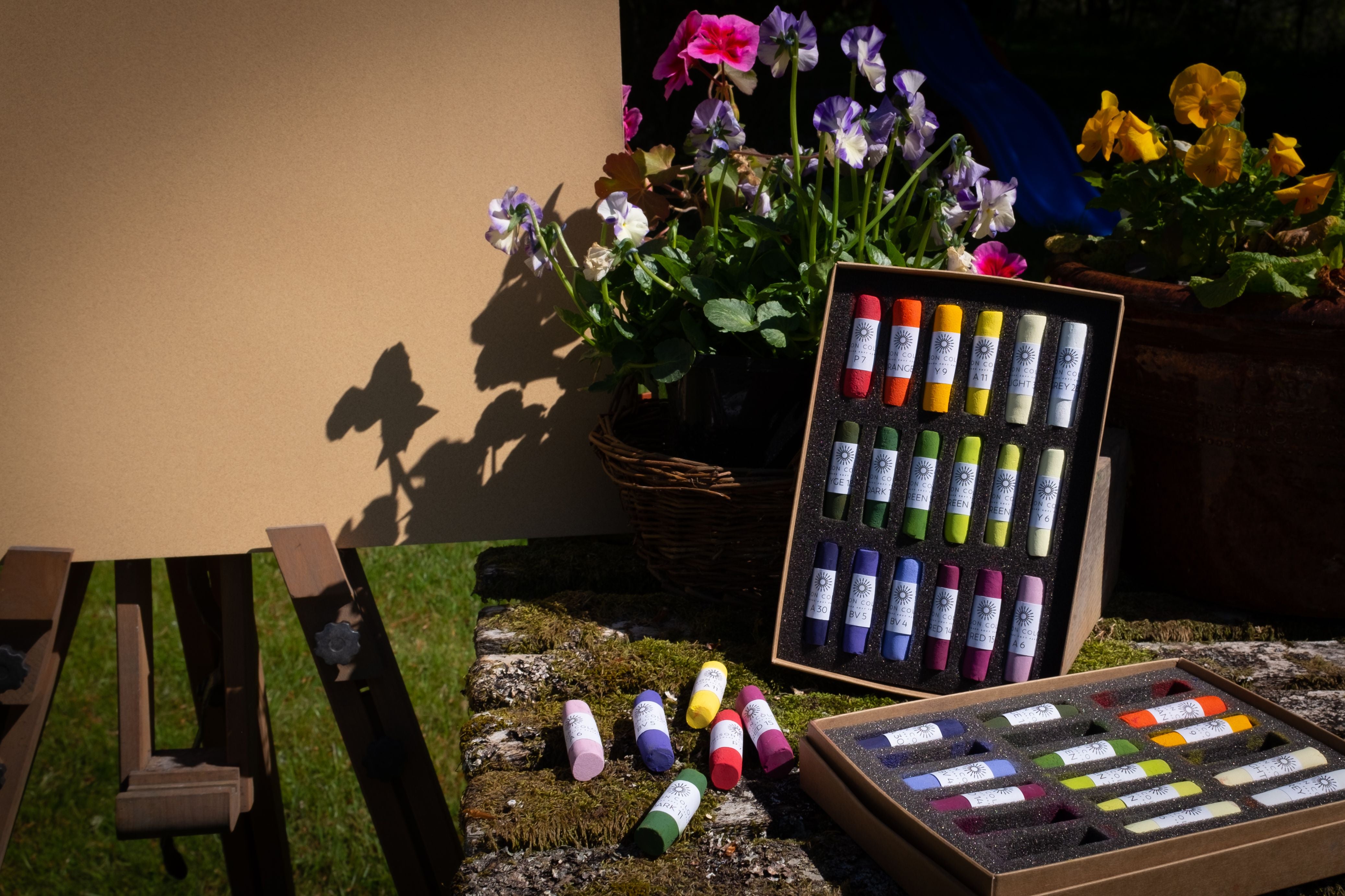 Unison Soft Pastels Special Edition Botanical 18 Colour set was created by the colour experts in Unison Colour.