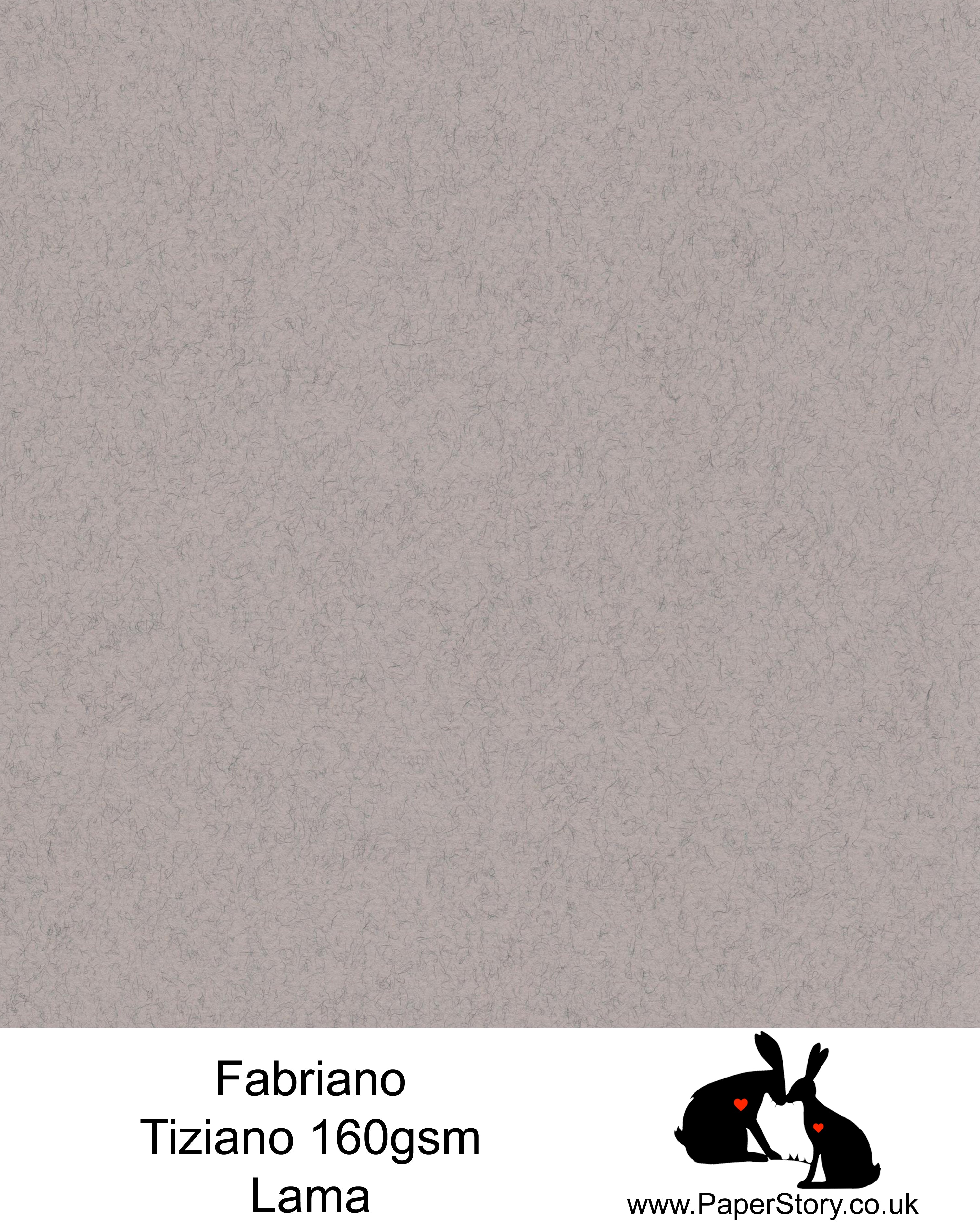 High quality paper from Italy, Lama felted textured soft grey with a hint of warmth. Fabriano Tiziano is 160 gsm, Tiziano has a high cotton content, a textured naturally sized surface. This paper is acid free to guarantee long permanence in time, pH neutral. It has highly lightfast colours, an excellent surface making and sizing which make this paper particularly suitable for papercutting