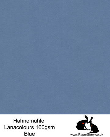 Blue Hahnemühle LanaColours PS18 160 gsm A4