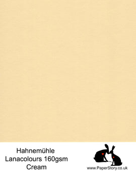 Cream Hahnemühle LanaColours PS08 160 gsm A4