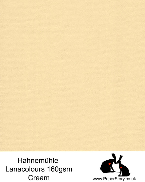 Cream Hahnemühle LanaColours PS08 160 gsm A4
