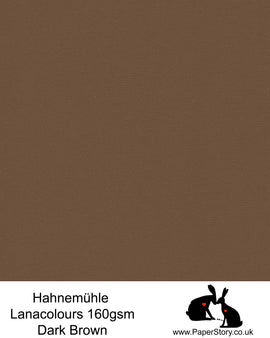 Dark Brown Hahnemühle LanaColours PS04 160 gsm A4