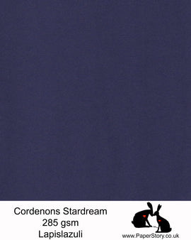 Stardream Pearlescent Italian Card 285 gsm Lapislazuli