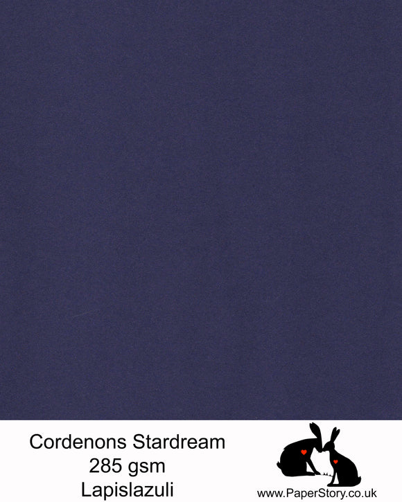 Stardream Pearlescent Italian Card 285 gsm Lapislazuli