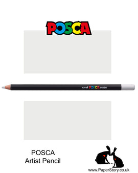 Uni POSCA individual Coloured Pencils Light Grey 23