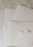 White Embossed Metal Effect Card 300 gsm A4-3