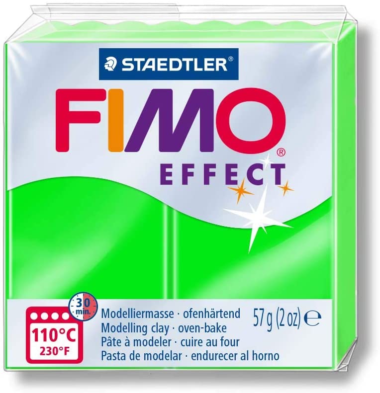FIMO Neon Effects Clay 8010-501 57g Green
