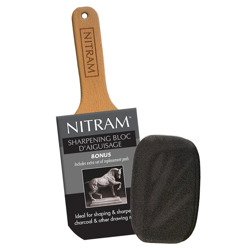 Nitram Sharpening Block with extra set of sanding surfaces