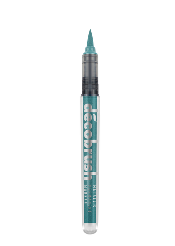 Karin Déco Brush Metallic Marker : Blue