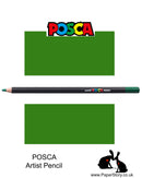 Uni POSCA individual Coloured Pencils Dark Olive 18