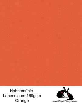 Hahnemühle Lana Colours pastel Orange hammered paper 160 gsm. Artist Premium Pastel and Papercutting Papers 160 gsm often described as hammered paper. This high quality artist paper, can be used for papercutting as well as mixed media