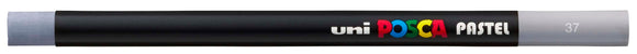 New Uni POSCA Pastels, Grey colour these new style wax and oil mixed pastel colours can be blended and overlaid, you can stipple, colour block, cross-hatch, scratch and outline. You can heat the sticks to create textured effects.