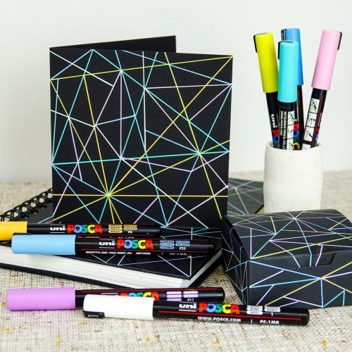 POSCA PC 1MR Mega Pack 16 fine tipped pens