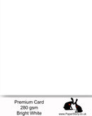 Bright White Ultra smooth card 280 gsm A4