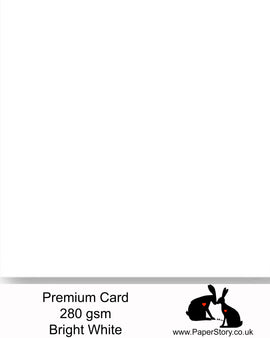 Bright White Ultra smooth card 280 gsm A4