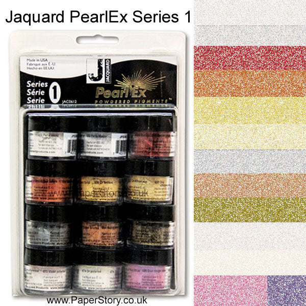 PearlEx Powdered Pigments by Jacquard Series 1