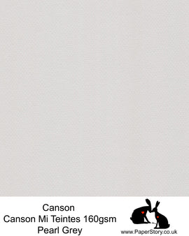 Canson Mi Teintes acid free, Pearl Grey , hammered texture honeycomb surface paper 160 gsm. This is a popular and classic paper for all artists especially well respected for Pastel  and Papercutting made famous by Paper Panda. This paper has a honeycombed finish one side and fine grain the other. An authentic art paper, acid free with a  very high 50% cotton content. Canson Mi-Teintes complies with the ISO 9706 standard on permanence, a guarantee of excellent conservation  