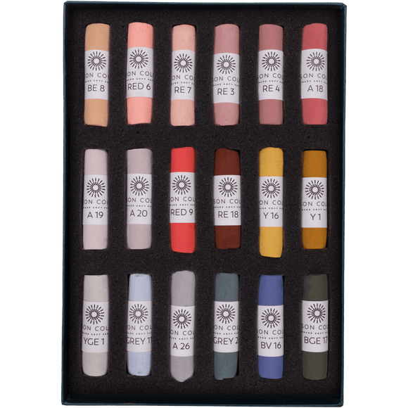 Unison Soft Pastels 18 Colour Portrait Set