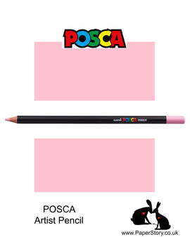 Uni POSCA individual Coloured Pencils Light Pink 51