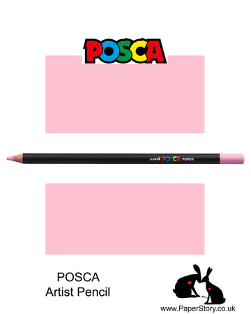 Uni POSCA individual Coloured Pencils Light Pink 51