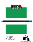 Uni POSCA individual Coloured Pencils Emerald Green 31