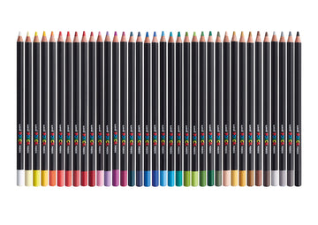 Uni POSCA individual Coloured Pencils Emerald Green 31