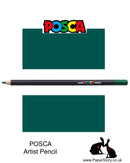 Uni POSCA individual Coloured Pencils Pine Green 77
