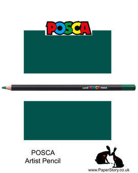 Uni POSCA individual Coloured Pencils Pine Green 77