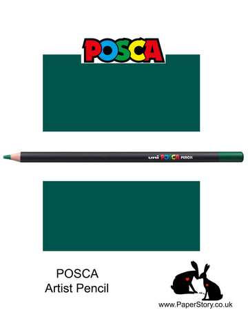 Uni POSCA individual Coloured Pencils Pine Green 77