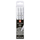 Sakura : Set Of 3 Gelly Rolls Real White