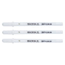 Sakura : Set Of 3 Gelly Rolls Real White 1.0 Bold tip