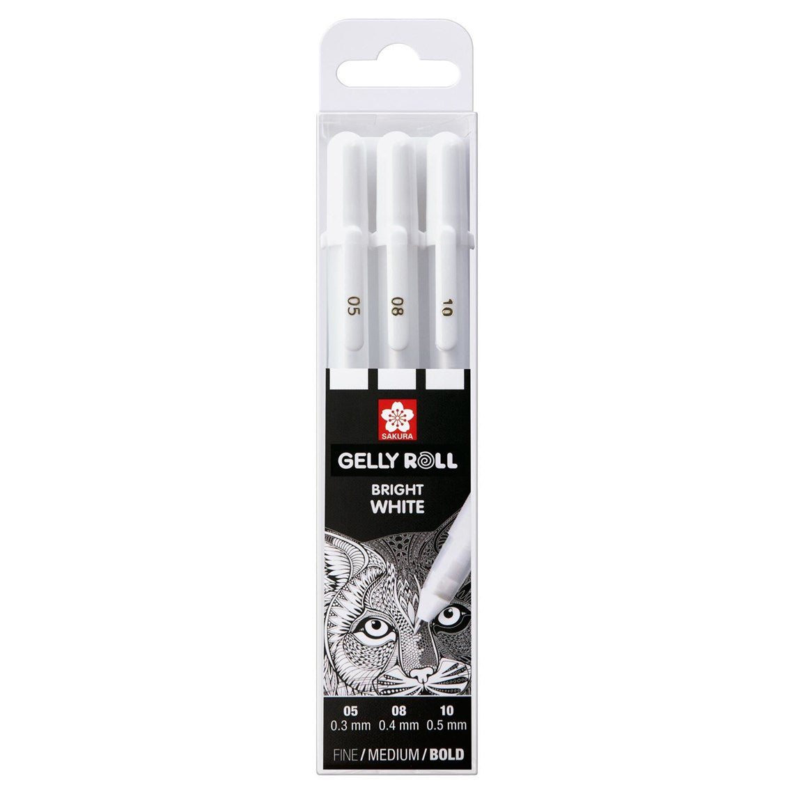 Wholesale Fine Tip Gel Pens Set 0.8mm, White, Gold, Silver For Art