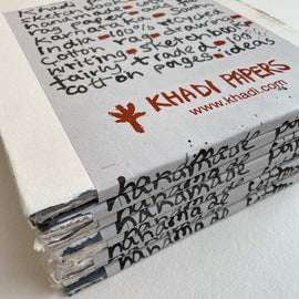 Khadi Handmade Cotton Paper Sketch Book 20 x 20 cm 150 gsm