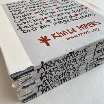 Khadi Handmade Cotton Paper Sketch Book 20 x 20 cm 150 gsm