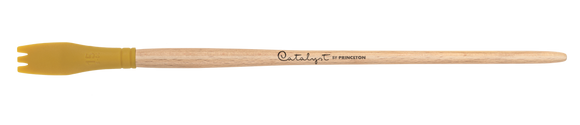 Princeton Catalyst Blade silicone painting tool Yellow Nº 4 size 15mm