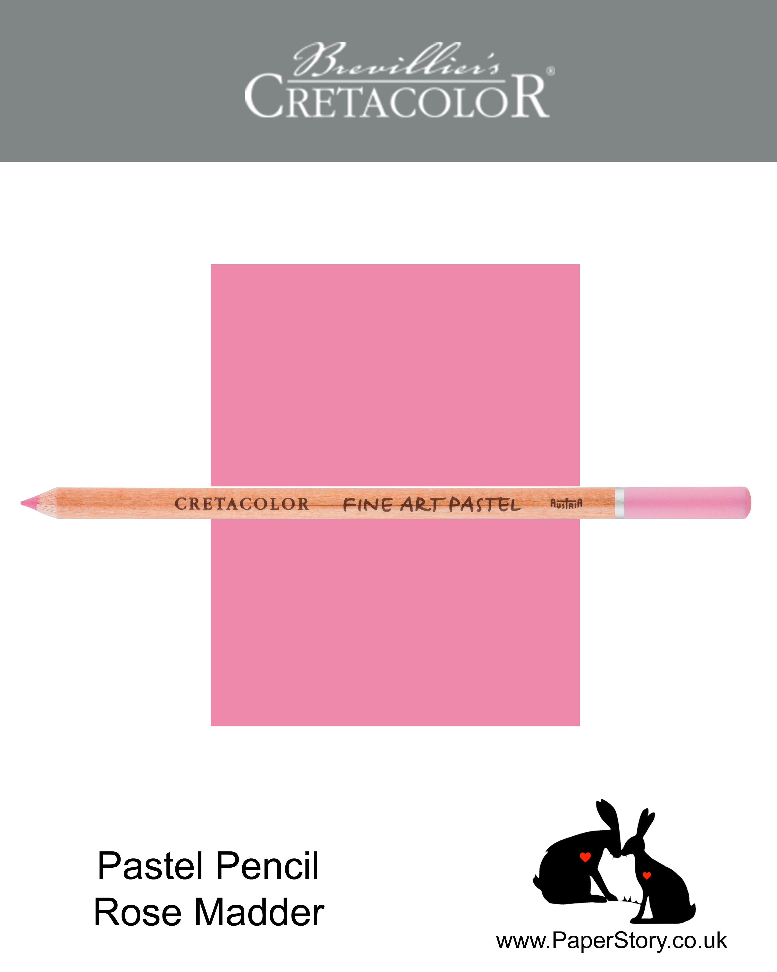 Cretacolor 471 33 Artists Pastel Pencil Rose Madder