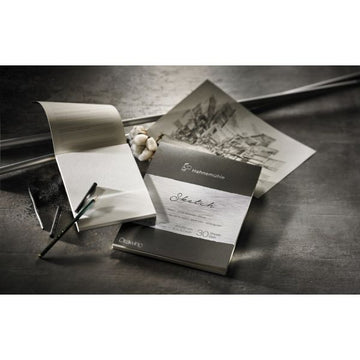 Hahnemühle Sketch book 100 % Cotton : The Collection Sketch Pad, 140gsm 30 sheets : A4