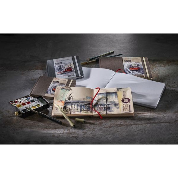 Hahnemühle Toned Grey Watercolour Book 14 x 14 cm  x 60 pages