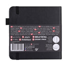 NEW Sakura : Sketchbook Black Cover 12X12 cm, 140g . 80 sheets