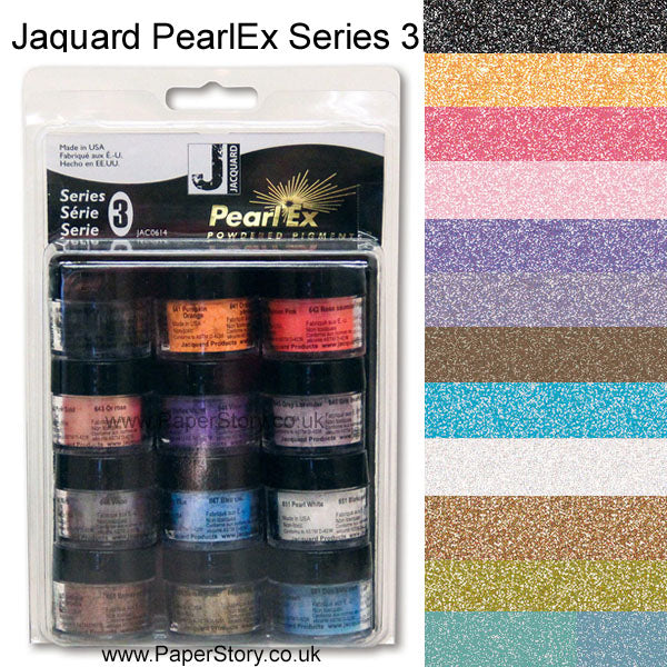 PearlEx Powdered Pigments by Jacquard Series 3 set of 12