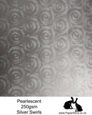 Metallic Swirls 250 gsm card A4 x 10 sheets 