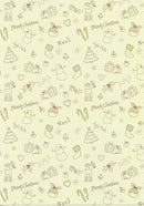 A4 Smooth card 280 gsm : Christmas doodle