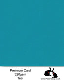 Matte Crafting Card 320 gsm Teal Green A4