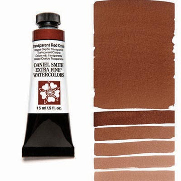 A highly transparent burnt orange loves to mingle with the lamp black, settling in beneath it, mixing with it to create tones of cinnamon and tobacco. Fire seems to dance on the walls as its peach undertones nestle in with the black. Incredibly warm and non-staining, you can create stunning effects. Glaze it over the French Ochre for a warm fireside glow or layer it over itself for a rich and glowing red ochre that has no equa