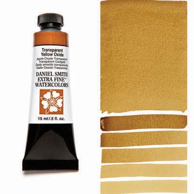 DANIEL SMITH Watercolour Paint Transparent Yellow Oxide 15ml