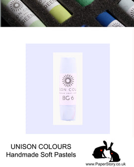 Unison Colour Handmade Soft Pastels Blue Green 06 - Size Regular