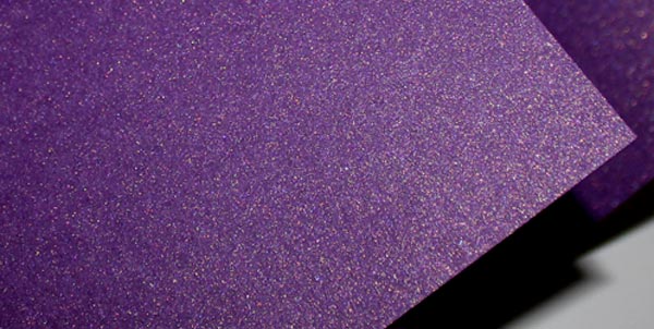 Curious Collection Curious Metallics. Stunning purple limited availability as this colour is now a rare find. This unique metallic paper is unlike any other metallic shimmer surface, the natural underlying wove surface of Curious Metallics enhances the stunning metallic shimmer,