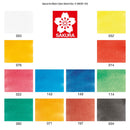 SAKURA Koi Watercolour compact paint set of 12 colours