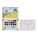 SAKURA Koi Watercolour paints field boxed set of 18 half pans & brush