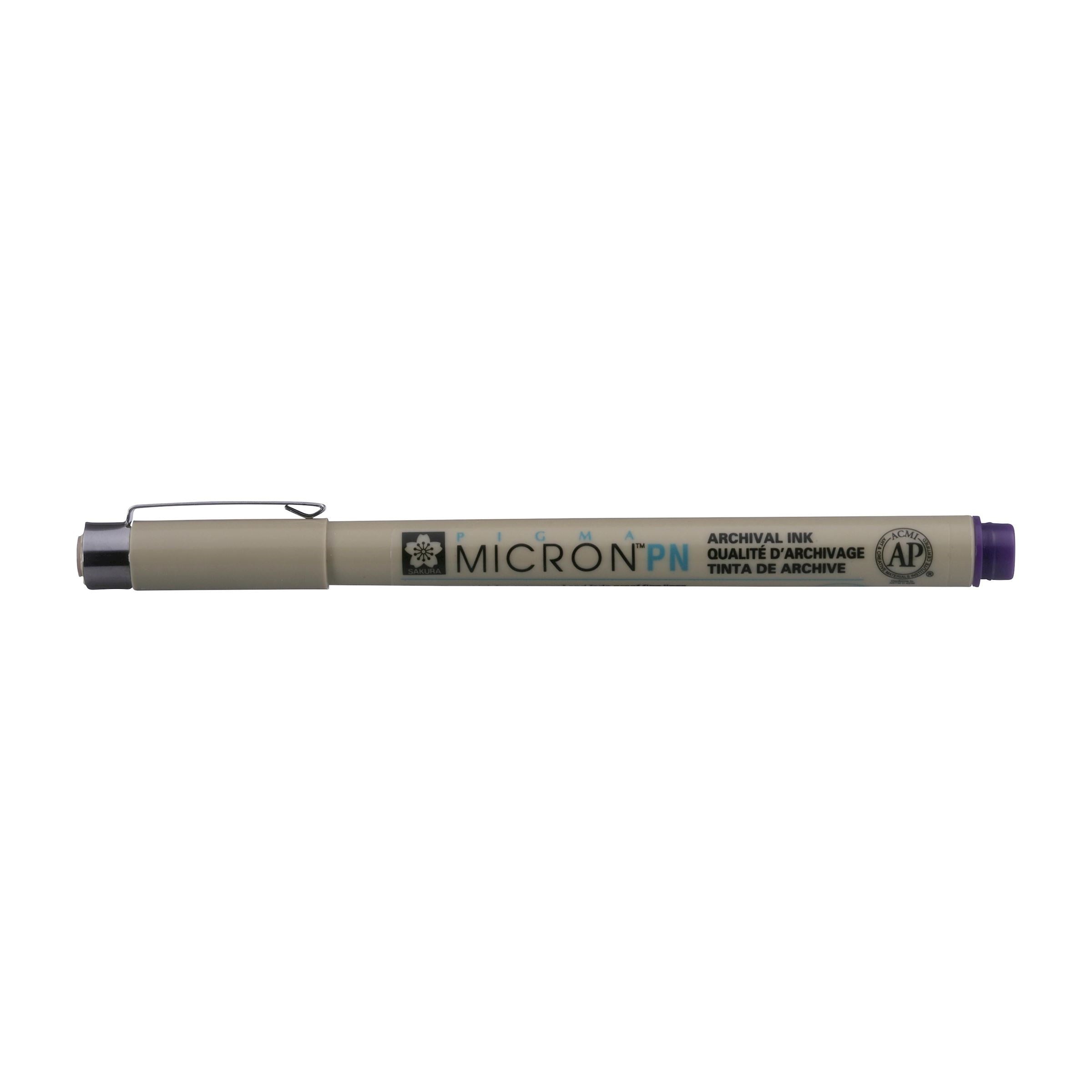 Pigma Micron PN Waterproof fine liner pen : Purple